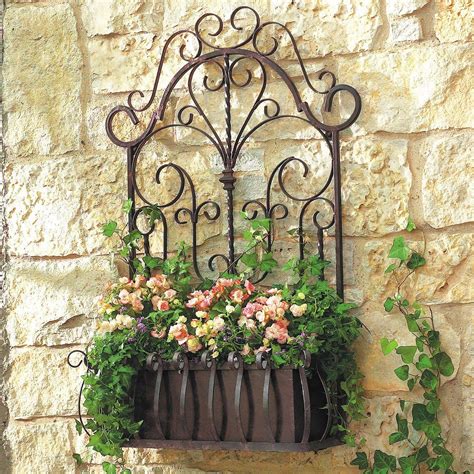 dyi metal flower boxes|decorative metal flower pots.